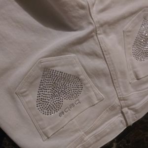 bebe Shorts - White Bebe Shorts bebe Shorts - White Bebe Shorts
